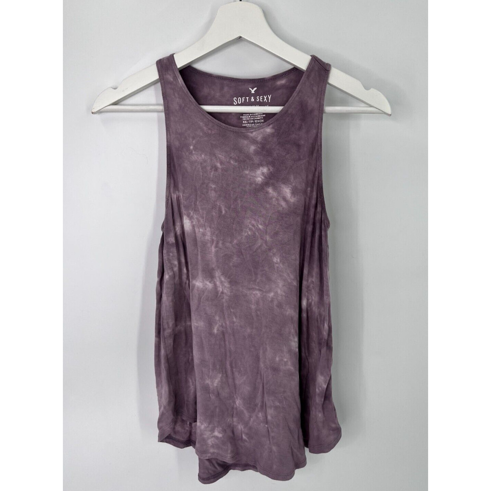 American Eagle Outfitters Soft & Sexy Tank Top Pullover Tie Dye Womens Size XS